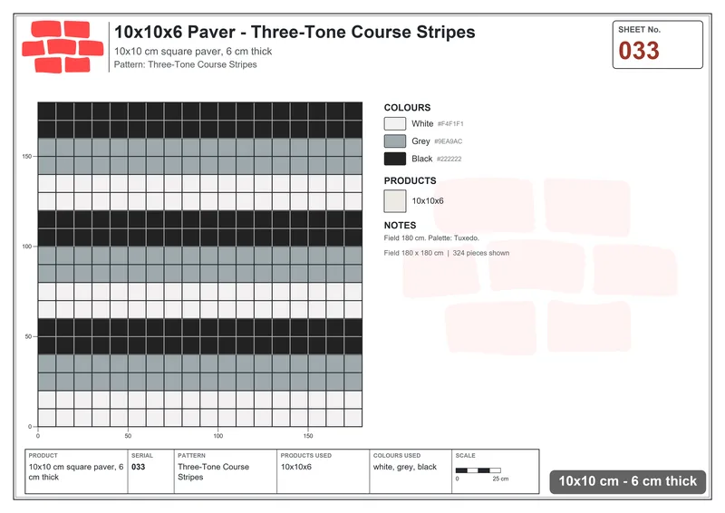 Interlock (Pasco) · 10x10x6 · SQ11-33
