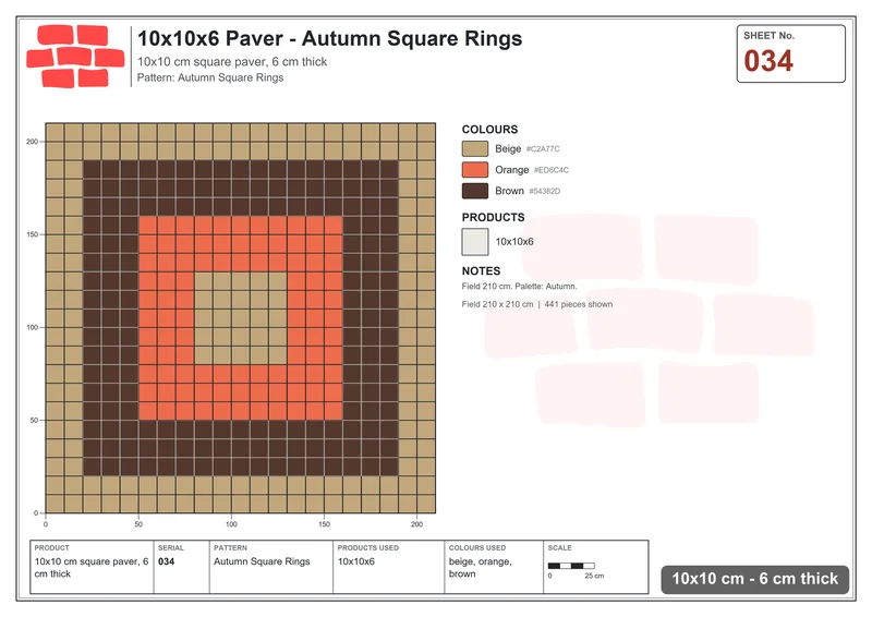 Interlock (Pasco) · 10x10x6 · SQ11-34