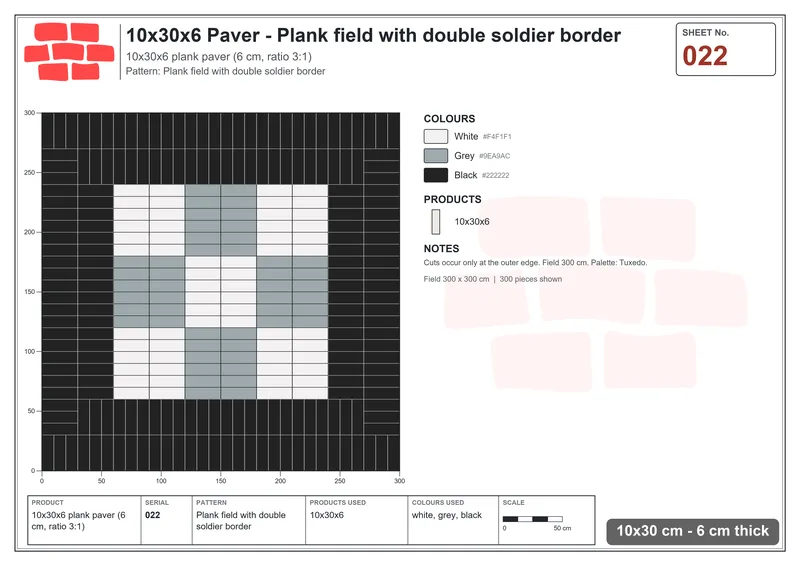 Interlock (Pasco) · 10x30x6 · RC13-22