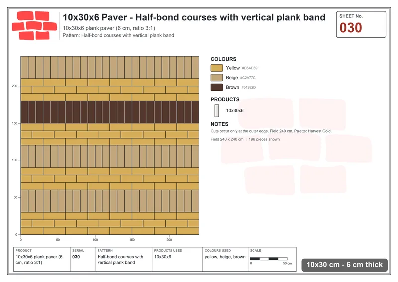 Interlock (Pasco) · 10x30x6 · RC13-30