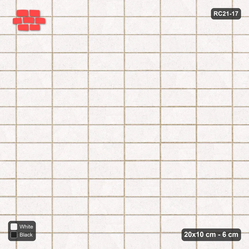 Interlock (Pasco) 20x10 cm · RC21-17 · Stack Field, Soldier Border · Top view