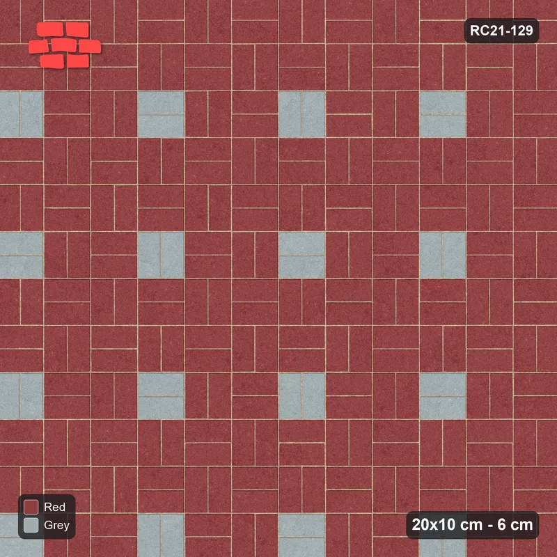 इंटरलॉक (पास्को) 20x10 सेमी · RC21T8-129 · सरसों स्लेट रनिंग बॉन्ड एक्सेंट पंक्तियाँ · ऊपर से दृश्य इंटरलॉक (पास्को) 20x10 सेमी · RC21T8-129 · सरसों स्लेट रनिंग बॉन्ड एक्सेंट पंक्तियाँ · ऊपर से दृश्य