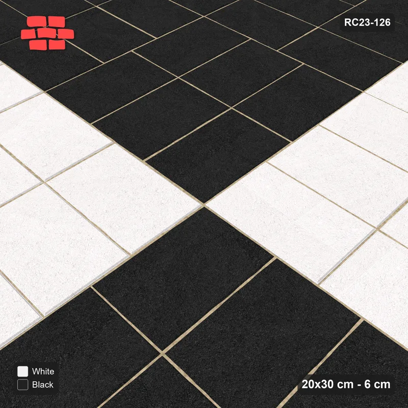 Interlock (Pasco) 20x30 cm · RC23-126 · Basketweave, Large Chequer · Side view