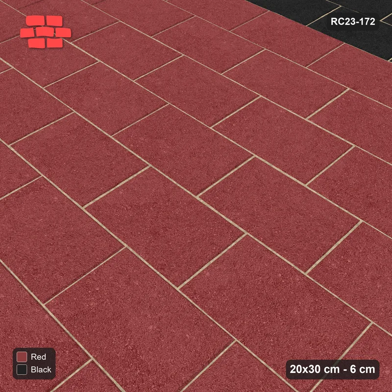 Interlock (Pasco) 20x30 cm · RC23-172 · Running Bond, Twin Bands · Side view