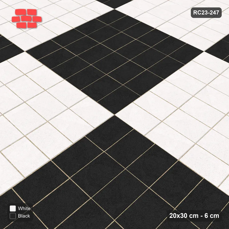 Interlock (Pasco) 20x30 cm · RC23-247 · Panel Chequer 120 cm · Side view