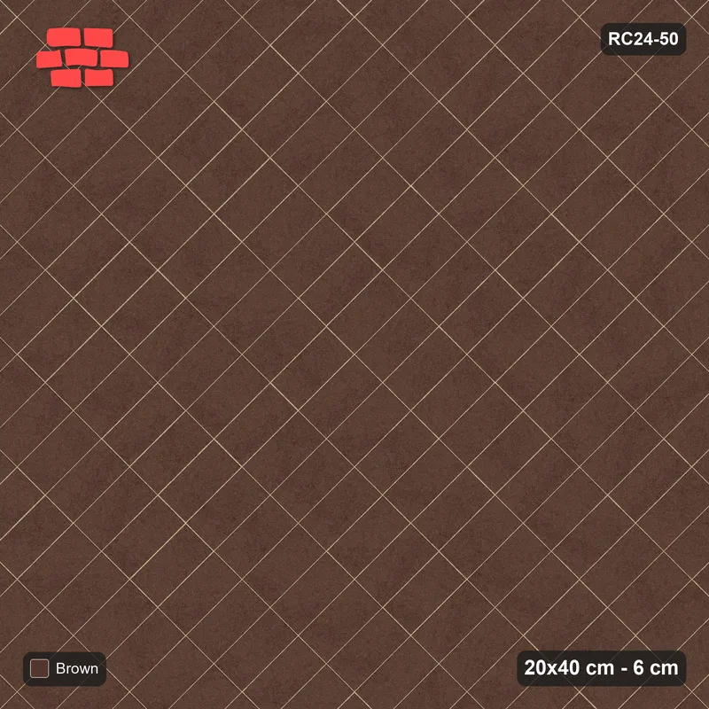 Interlock (Pasco) 20x40 cm · RC24-50 · 45 degree stack bond · Top view Interlock (Pasco) 20x40 cm · RC24-50 · 45 degree stack bond · Top view