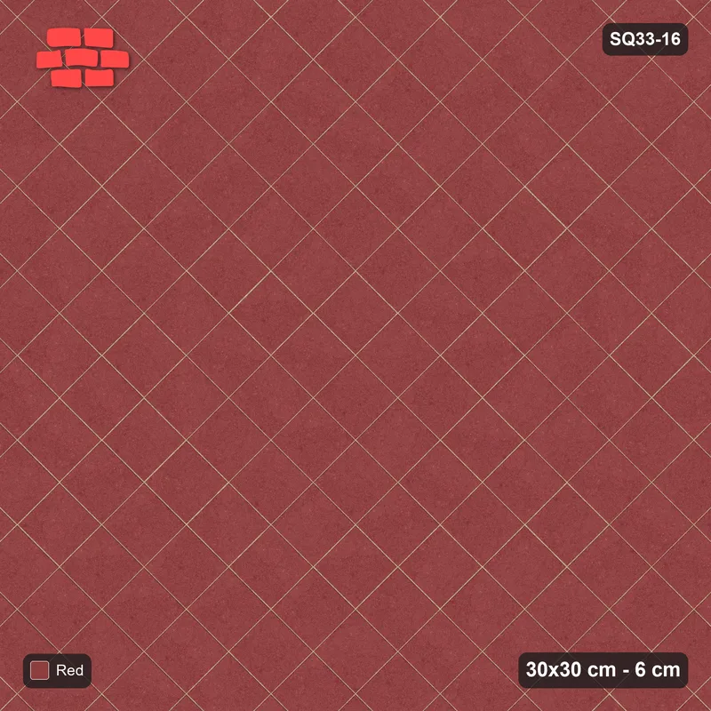 Interlock (Pasco) 30x30 cm · SQ33-16 · Diagonal stack at 45 degrees · Top view Interlock (Pasco) 30x30 cm · SQ33-16 · Diagonal stack at 45 degrees · Top view