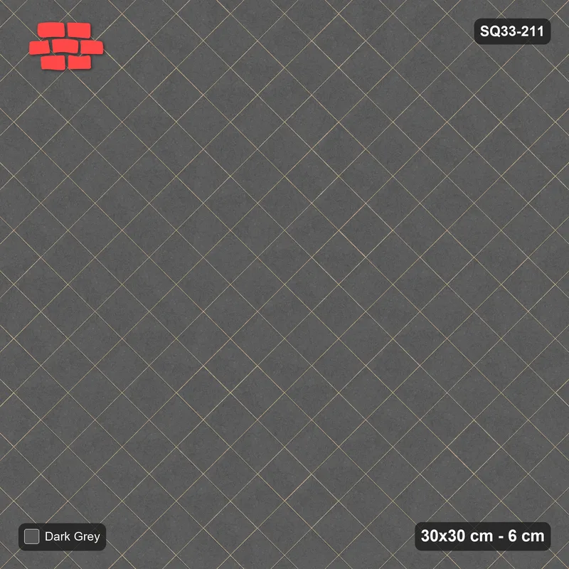 Interlock (Pasco) 30x30 cm · SQ33-211 · Diagonal Stack, Plain · Top view Interlock (Pasco) 30x30 cm · SQ33-211 · Diagonal Stack, Plain · Top view