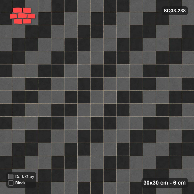 Interlock (Pasco) 30x30 cm · SQ33-238 · Diagonal Stripe Bands · Top view Interlock (Pasco) 30x30 cm · SQ33-238 · Diagonal Stripe Bands · Top view
