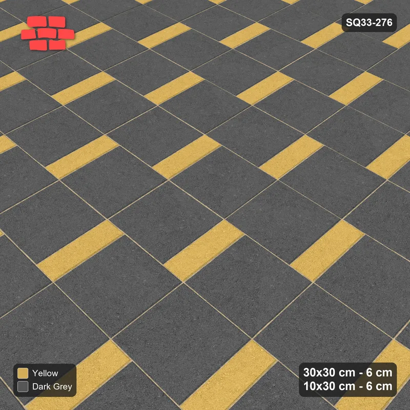 Interlock (Pasco) 30x30 cm · SQ33-276 · Slab Pair + 10x30 Plank Step, Solid, Right · Side view Interlock (Pasco) 30x30 cm · SQ33-276 · Slab Pair + 10x30 Plank Step, Solid, Right · Side view
