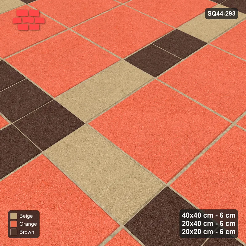 Interlock (Pasco) 40x40 cm · SQ44-293 · Slab Panels, Plank Lines, 20x20, Beaded, 260 cm - Autumn · Side view Interlock (Pasco) 40x40 cm · SQ44-293 · Slab Panels, Plank Lines, 20x20, Beaded, 260 cm - Autumn · Side view