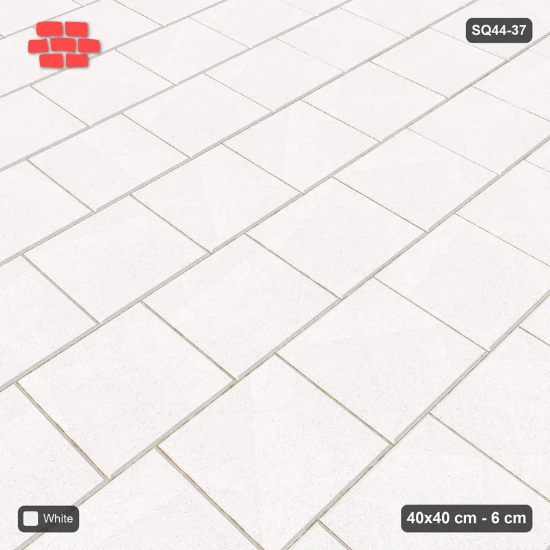 Interlock (Pasco) 40x40 cm · SQ44-37 · Vertical Running Third Offset · Side view Interlock (Pasco) 40x40 cm · SQ44-37 · Vertical Running Third Offset · Side view