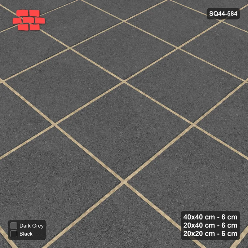 Interlock (Pasco) 40x40 cm · SQ44-584 · Rug, Soldier + Bead, Stack Field, 400 cm · Side view Interlock (Pasco) 40x40 cm · SQ44-584 · Rug, Soldier + Bead, Stack Field, 400 cm · Side view