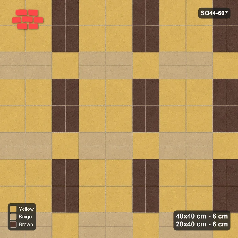 Interlock (Pasco) 40x40 cm · SQ44-607 · Double Pinwheel, H-V Planks, Radial, 360 cm · Top view Interlock (Pasco) 40x40 cm · SQ44-607 · Double Pinwheel, H-V Planks, Radial, 360 cm · Top view