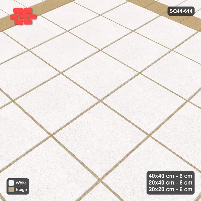 Interlock (Pasco) 40x40 cm · SQ44-614 · Rug, Soldier + Bead, Stack Field, 360 cm · Side view Interlock (Pasco) 40x40 cm · SQ44-614 · Rug, Soldier + Bead, Stack Field, 360 cm · Side view