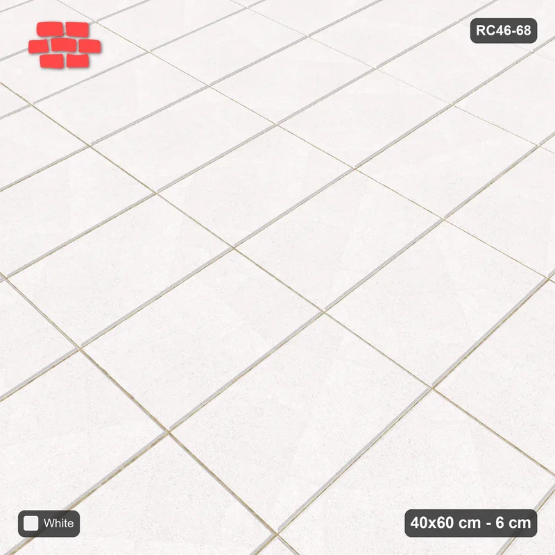 Interlock (Pasco) 40x60 cm · RC46-68 · Vertical Stack Bond, Single Tone · Side view Interlock (Pasco) 40x60 cm · RC46-68 · Vertical Stack Bond, Single Tone · Side view