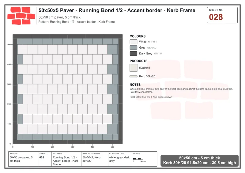 Interlock (Pasco) · 50x50x5 · SQ55-28