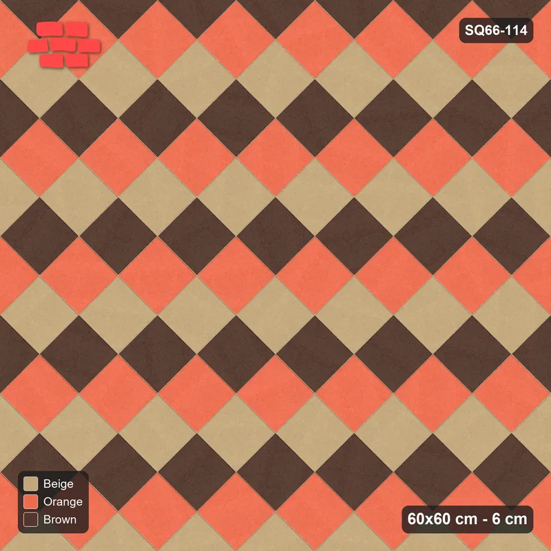 Interlock (Pasco) 60x60 cm · SQ66-114 · Diagonal Tone Steps · Top view Interlock (Pasco) 60x60 cm · SQ66-114 · Diagonal Tone Steps · Top view