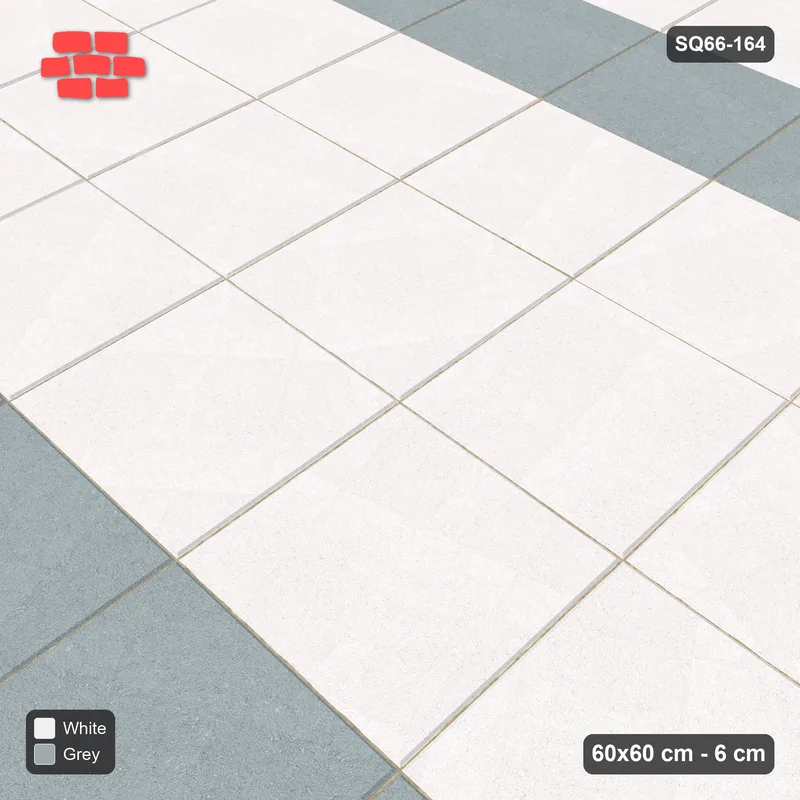 Interlock (Pasco) 60x60 cm · SQ66-164 · Accent Course Every Fourth · Side view Interlock (Pasco) 60x60 cm · SQ66-164 · Accent Course Every Fourth · Side view