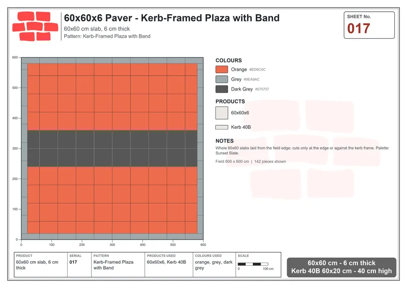 Interlock (Pasco) · 60x60x6 · SQ66-17