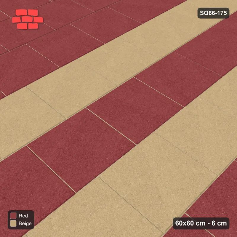 Interlock (Pasco) 60x60 cm · SQ66-175 · Vertical Third-Bond with Twin Feature Bands · Side view Interlock (Pasco) 60x60 cm · SQ66-175 · Vertical Third-Bond with Twin Feature Bands · Side view