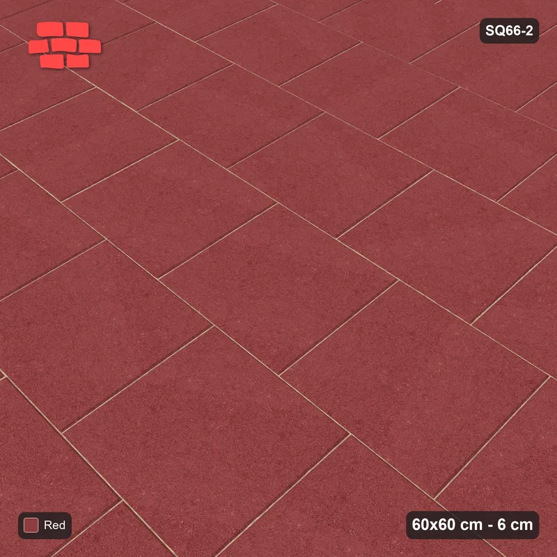 Interlock (Pasco) 60x60 cm · SQ66-2 · Half-Bond Running · Side view Interlock (Pasco) 60x60 cm · SQ66-2 · Half-Bond Running · Side view