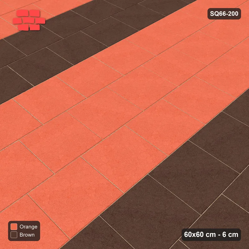 Interlock (Pasco) 60x60 cm · SQ66-200 · Vertical Half-Bond with Paired Accent Courses · Side view Interlock (Pasco) 60x60 cm · SQ66-200 · Vertical Half-Bond with Paired Accent Courses · Side view