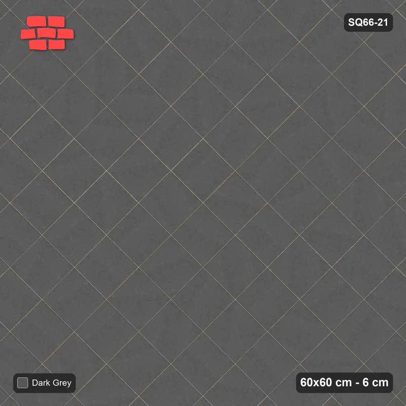 Interlock (Pasco) 60x60 cm · SQ66-21 · Diagonal Stack Plaza · Top view Interlock (Pasco) 60x60 cm · SQ66-21 · Diagonal Stack Plaza · Top view