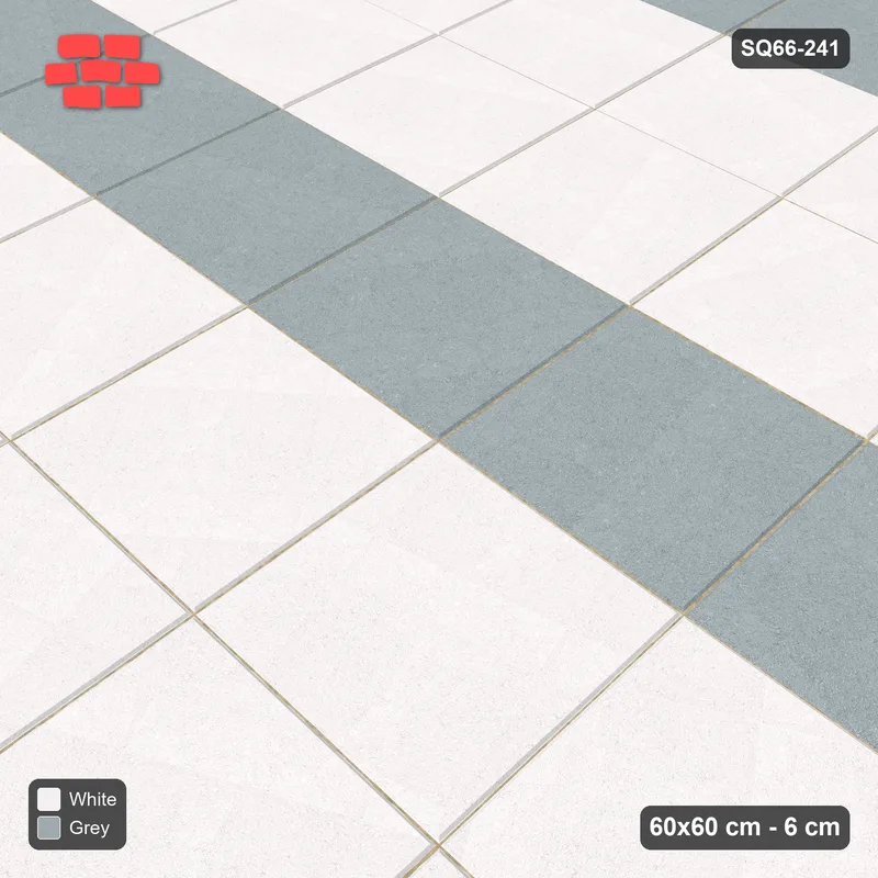 Interlock (Pasco) 60x60 cm · SQ66-241 · Accent Course Every Third · Side view Interlock (Pasco) 60x60 cm · SQ66-241 · Accent Course Every Third · Side view