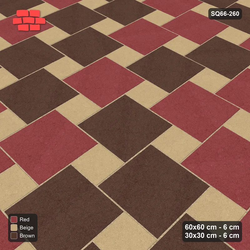 Interlock (Pasco) 60x60 cm · SQ66-260 · Offset Lattice, 30x30 Holes, Tonal Blend, Mirrored, 600 cm · Side view Interlock (Pasco) 60x60 cm · SQ66-260 · Offset Lattice, 30x30 Holes, Tonal Blend, Mirrored, 600 cm · Side view