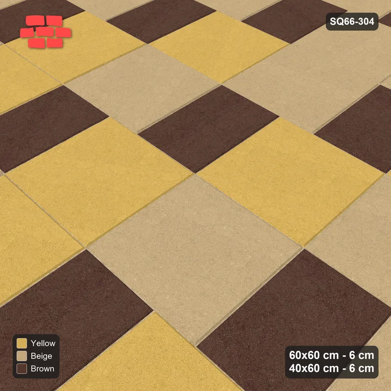 Interlock (Pasco) 60x60 cm · SQ66-304 · Slab Pair + 40x60 Plank Step, Blend, Right, Kerb, 485 cm · Side view Interlock (Pasco) 60x60 cm · SQ66-304 · Slab Pair + 40x60 Plank Step, Blend, Right, Kerb, 485 cm · Side view