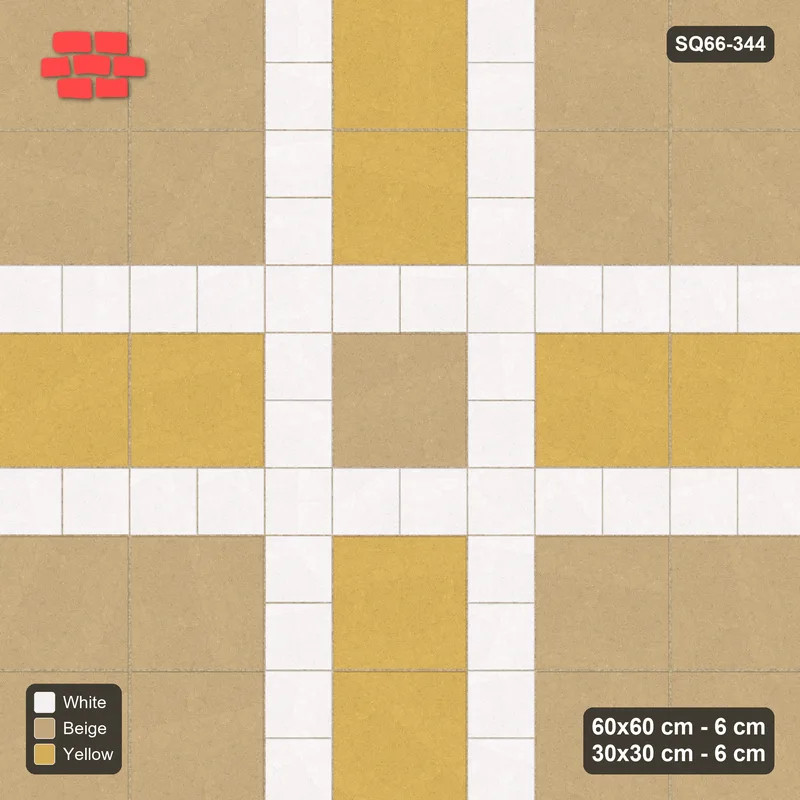 Interlock (Pasco) 60x60 cm · SQ66-344 · Checker Panels, 30x30 Lines, Block Checker, 120 cm Panels · Top view Interlock (Pasco) 60x60 cm · SQ66-344 · Checker Panels, 30x30 Lines, Block Checker, 120 cm Panels · Top view
