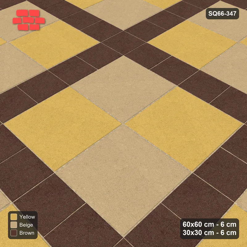 Interlock (Pasco) 60x60 cm · SQ66-347 · Checker Panels, 30x30 Lines, Checker Slabs, 120 cm Panels · Side view Interlock (Pasco) 60x60 cm · SQ66-347 · Checker Panels, 30x30 Lines, Checker Slabs, 120 cm Panels · Side view