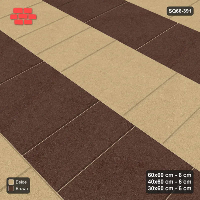 Interlock (Pasco) 60x60 cm · SQ66-391 · Roman Course Mix, 60 cm Courses, Course Tones, Horizontal · Side view Interlock (Pasco) 60x60 cm · SQ66-391 · Roman Course Mix, 60 cm Courses, Course Tones, Horizontal · Side view