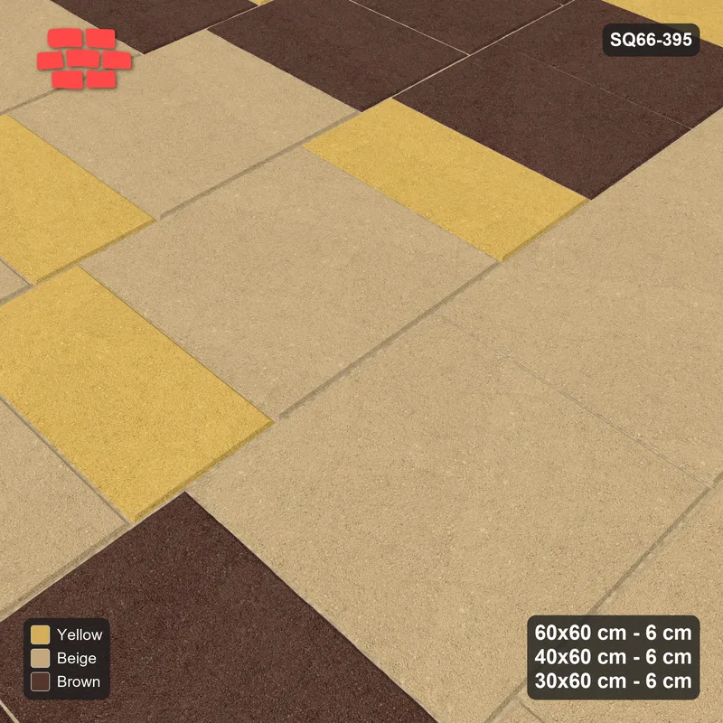 Interlock (Pasco) 60x60 cm · SQ66-395 · Roman Course Mix, 60 cm Courses, Length Tones, Kerb, 385 cm · Side view Interlock (Pasco) 60x60 cm · SQ66-395 · Roman Course Mix, 60 cm Courses, Length Tones, Kerb, 385 cm · Side view