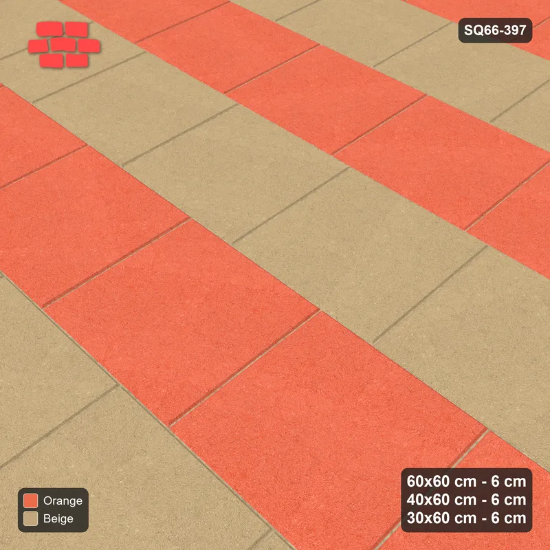 Interlock (Pasco) 60x60 cm · SQ66-397 · Roman Course Mix, 60 cm Courses, Course Tones, 480 cm · Side view Interlock (Pasco) 60x60 cm · SQ66-397 · Roman Course Mix, 60 cm Courses, Course Tones, 480 cm · Side view