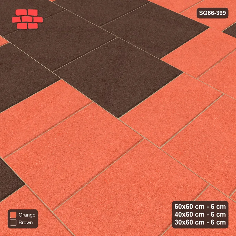 Interlock (Pasco) 60x60 cm · SQ66-399 · Roman Course Mix, 60 cm Courses, Length Tones, Horizontal · Side view Interlock (Pasco) 60x60 cm · SQ66-399 · Roman Course Mix, 60 cm Courses, Length Tones, Horizontal · Side view