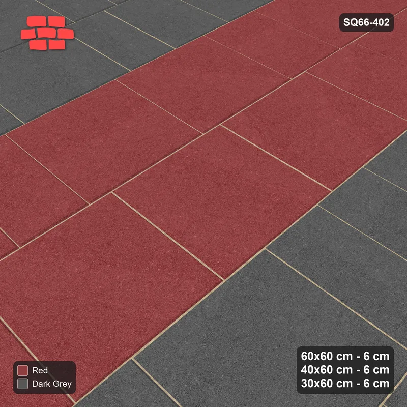Interlock (Pasco) 60x60 cm · SQ66-402 · Roman Course Mix, 60 cm Courses, Paired Courses, 420 cm · Side view Interlock (Pasco) 60x60 cm · SQ66-402 · Roman Course Mix, 60 cm Courses, Paired Courses, 420 cm · Side view
