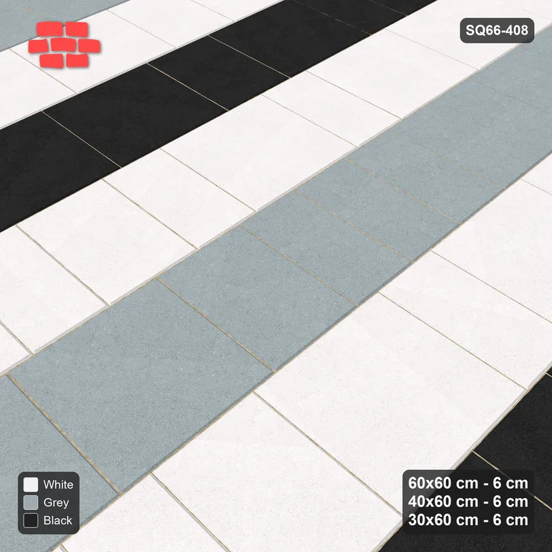 Interlock (Pasco) 60x60 cm · SQ66-408 · Roman Course Mix, 60 cm Courses, Vertical, 540 cm · Side view Interlock (Pasco) 60x60 cm · SQ66-408 · Roman Course Mix, 60 cm Courses, Vertical, 540 cm · Side view