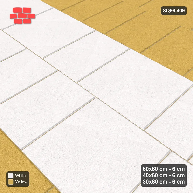 Interlock (Pasco) 60x60 cm · SQ66-409 · Roman Course Mix, 60 cm Courses, Paired Courses, 360 cm · Side view Interlock (Pasco) 60x60 cm · SQ66-409 · Roman Course Mix, 60 cm Courses, Paired Courses, 360 cm · Side view