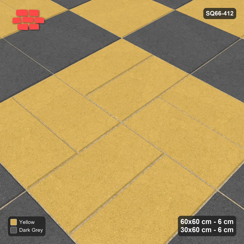 Interlock (Pasco) 60x60 cm · SQ66-412 · Double Pinwheel, 180 cm Module, Contrast Centre, Left Hand · Side view Interlock (Pasco) 60x60 cm · SQ66-412 · Double Pinwheel, 180 cm Module, Contrast Centre, Left Hand · Side view