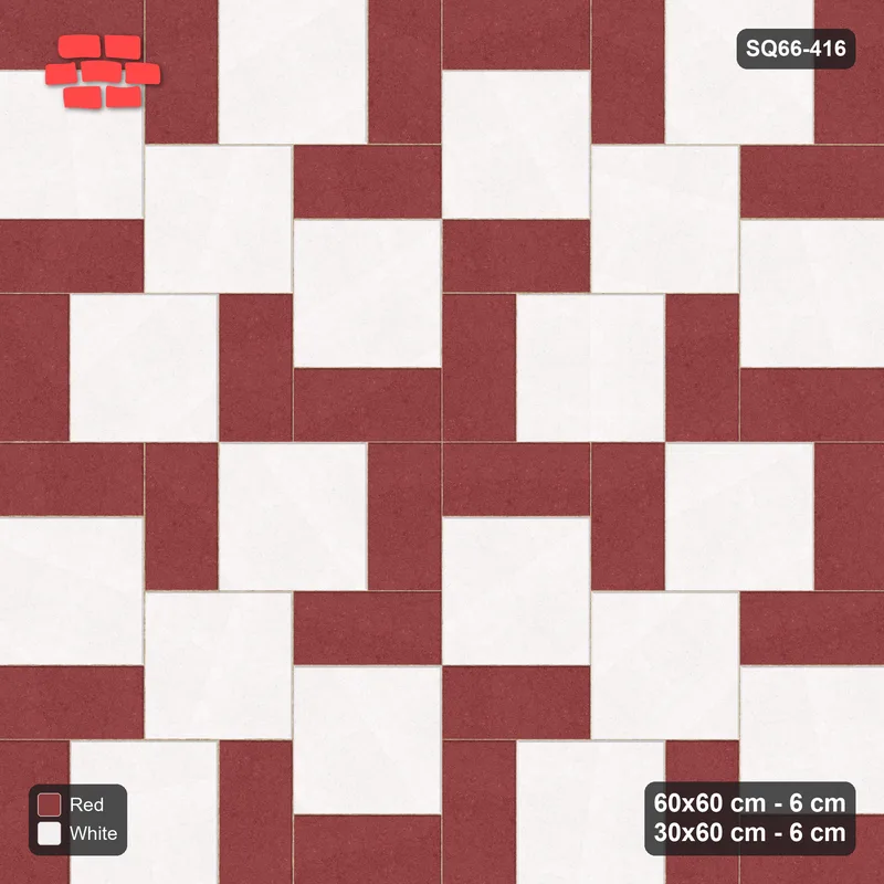 Interlock (Pasco) 60x60 cm · SQ66-416 · Double Pinwheel, 180 cm Module, Solid Planks, Kerb, 400 cm · Top view Interlock (Pasco) 60x60 cm · SQ66-416 · Double Pinwheel, 180 cm Module, Solid Planks, Kerb, 400 cm · Top view