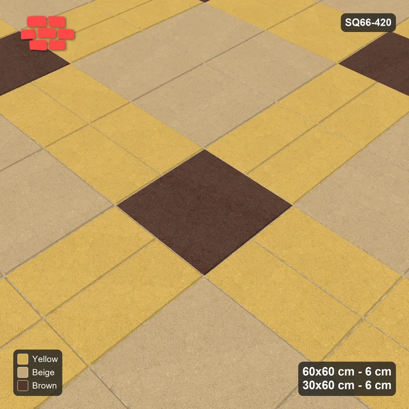 Interlock (Pasco) 60x60 cm · SQ66-420 · Double Pinwheel, 180 cm Module, Accent Centre, Whole Modules · Side view Interlock (Pasco) 60x60 cm · SQ66-420 · Double Pinwheel, 180 cm Module, Accent Centre, Whole Modules · Side view