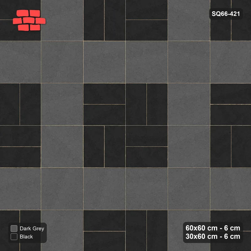 Interlock (Pasco) 60x60 cm · SQ66-421 · Double Pinwheel, 180 cm Module, Solid Planks, Whole Modules · Top view Interlock (Pasco) 60x60 cm · SQ66-421 · Double Pinwheel, 180 cm Module, Solid Planks, Whole Modules · Top view