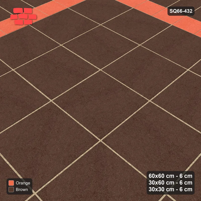 Interlock (Pasco) 60x60 cm · SQ66-432 · Rug, 5x5 Slab Field, Stack Centre, Corner Keys, Kerb, 520 cm · Side view Interlock (Pasco) 60x60 cm · SQ66-432 · Rug, 5x5 Slab Field, Stack Centre, Corner Keys, Kerb, 520 cm · Side view