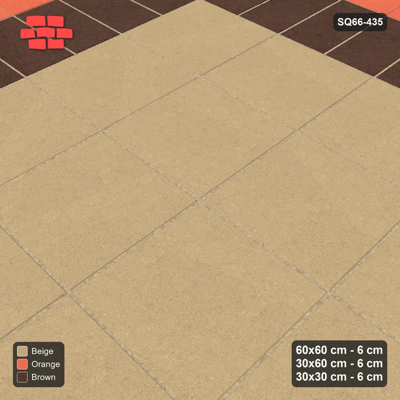 Interlock (Pasco) 60x60 cm · SQ66-435 · Rug, 4x4 Slab Field, Stack Centre, Corner Keys, 420 cm · Side view Interlock (Pasco) 60x60 cm · SQ66-435 · Rug, 4x4 Slab Field, Stack Centre, Corner Keys, 420 cm · Side view