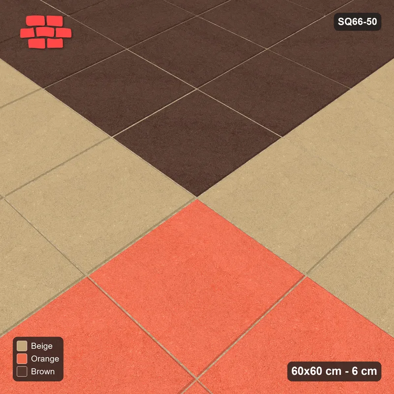 Interlock (Pasco) 60x60 cm · SQ66-50 · Four Quadrant Field · Side view Interlock (Pasco) 60x60 cm · SQ66-50 · Four Quadrant Field · Side view