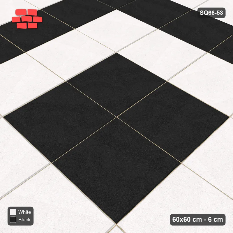 Interlock (Pasco) 60x60 cm · SQ66-53 · Concentric Rings · Side view Interlock (Pasco) 60x60 cm · SQ66-53 · Concentric Rings · Side view