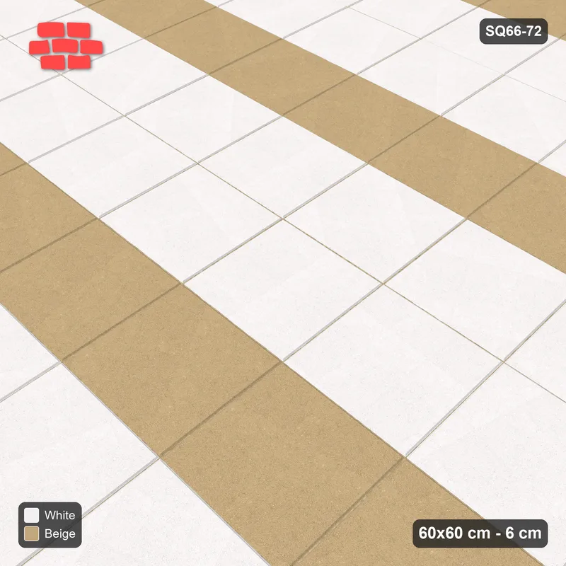 Interlock (Pasco) 60x60 cm · SQ66-72 · Accent Course Every Third · Side view Interlock (Pasco) 60x60 cm · SQ66-72 · Accent Course Every Third · Side view