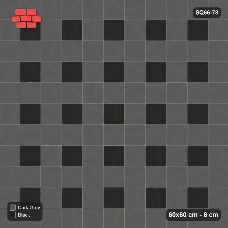 Interlock (Pasco) 60x60 cm · SQ66-78 · Dotted Grid · Top view Interlock (Pasco) 60x60 cm · SQ66-78 · Dotted Grid · Top view